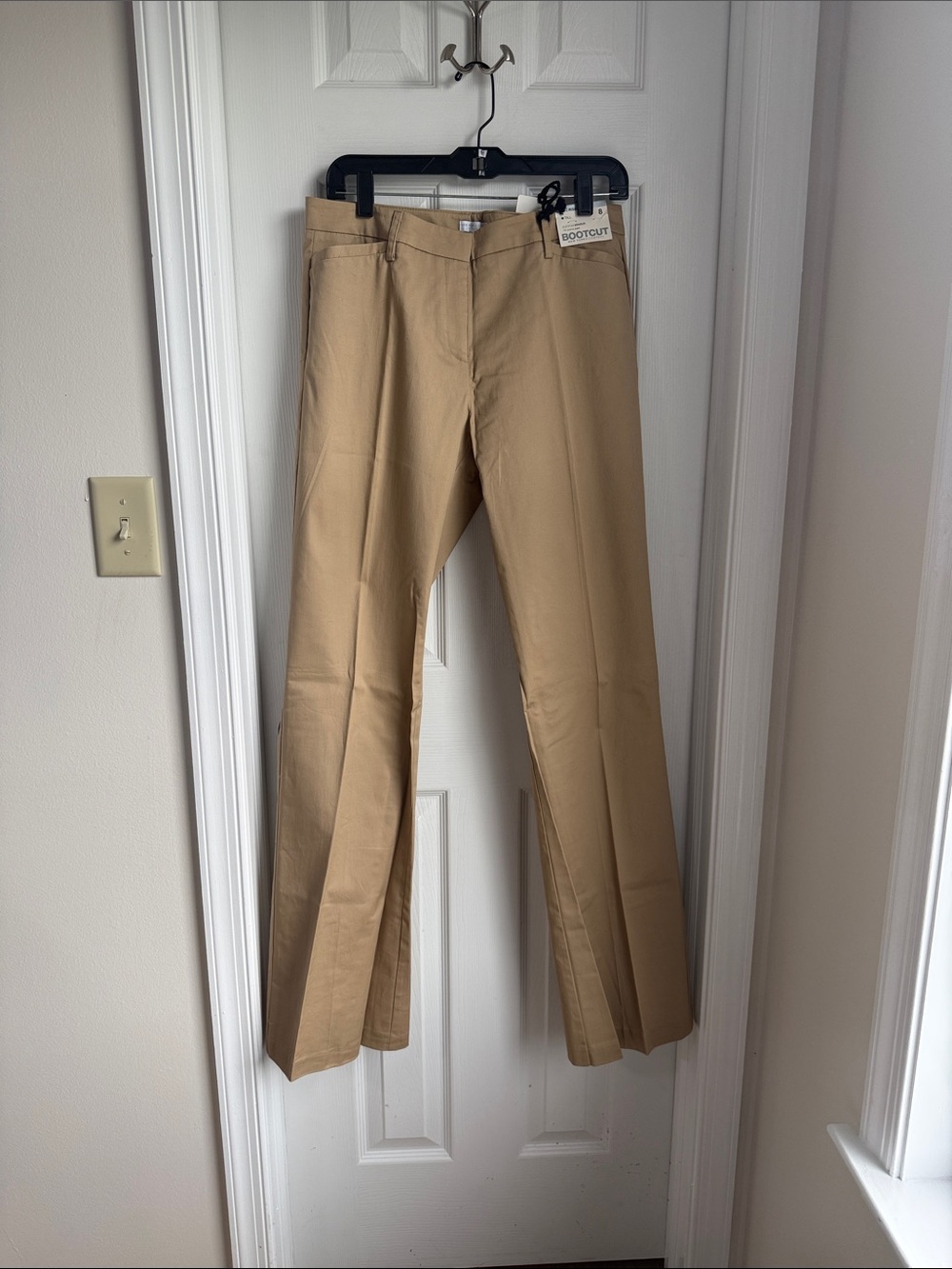 Women's Bootcut Dress Pants in Khaki